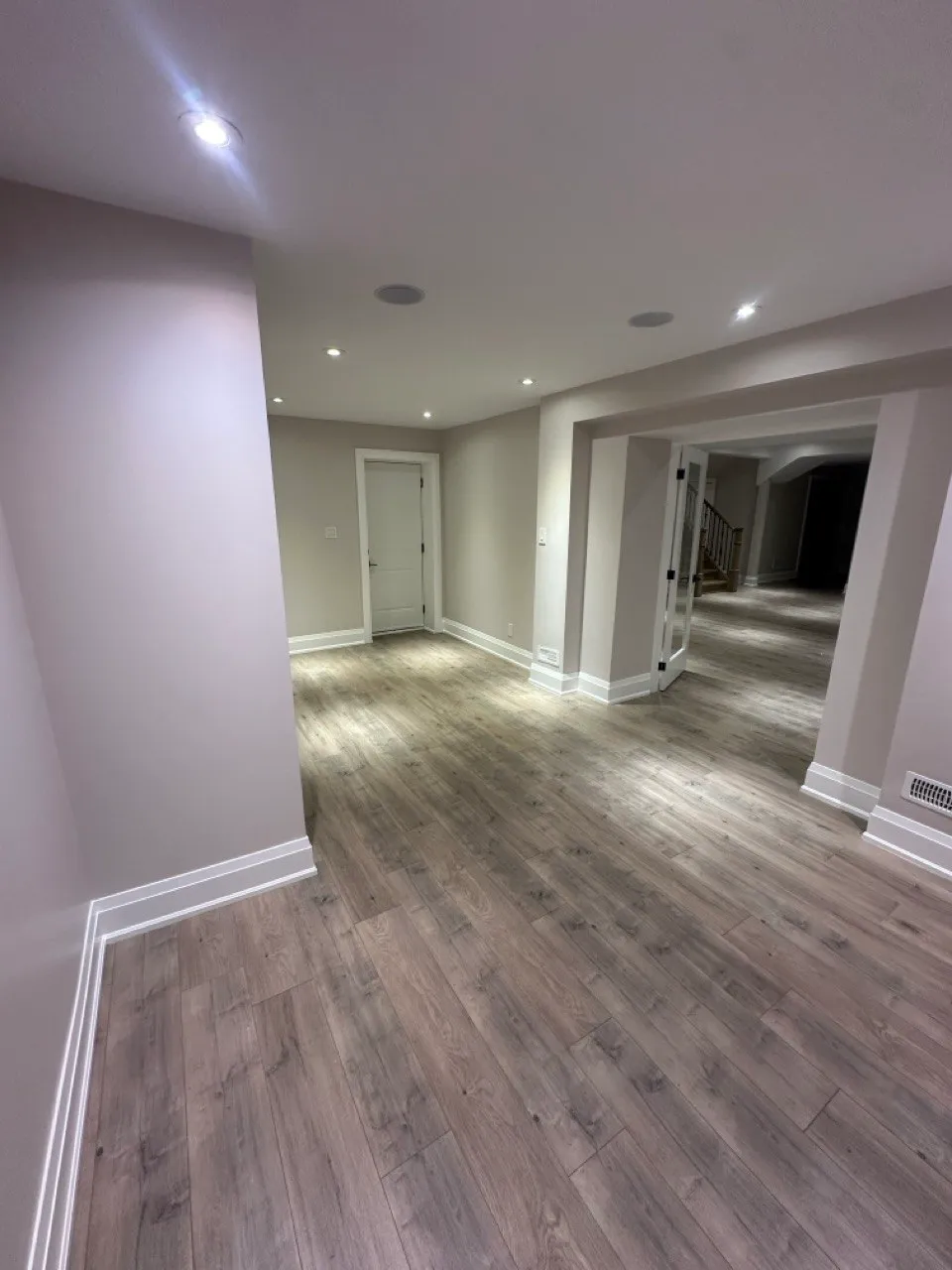Interior flooring installation