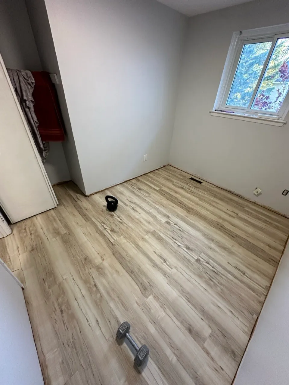 Interior flooring installation
