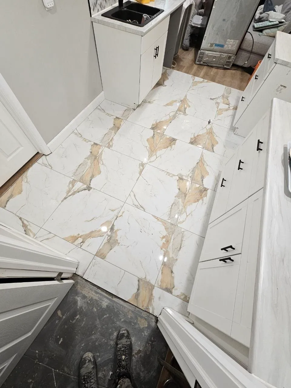 Tile and shower renovation